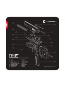 Коврик для мыши и чистки оружия ПМ Калашников, 30x30 см