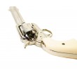 Макет револьвер Colt Peacemaker .45, 5½”, никель, рукоять под кость (США, 1873 г.) DE-1150-NQ - фото № 3
