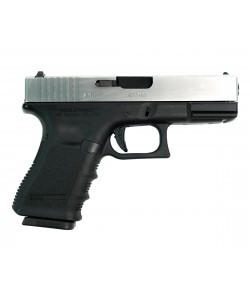 Страйкбольный пистолет WE Glock-19 Gen.3 Silver (WE-G003A-SV)