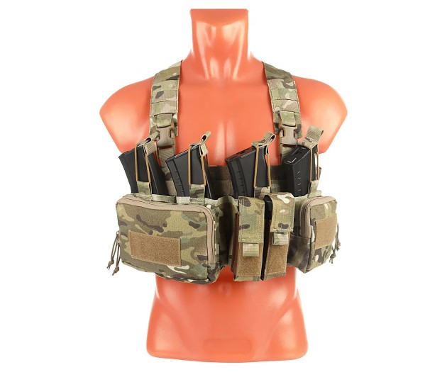 Нагрудник с подсумками Tornado D3-H (multicam)