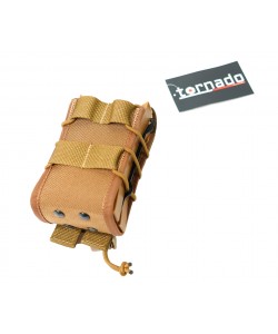 Подсумок Tornado FM2 фастмаг под 2 автом. магазина (койот)