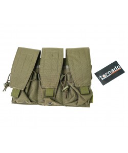 Подсумок Tornado PUM3 универсал. под 6 магазинов, с клапаном (олива)