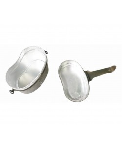 Котелок армейский серый 1,3 л (ГДР) оригинал