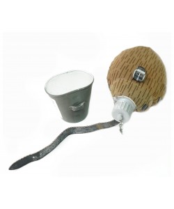 Фляга полевая армейская ГДР с чехлом (оригинал)