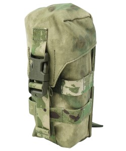 Подсумок Wartech MP-108 «Ратник» под 2 магазина АК-серии, закрытый (мох ATFG)