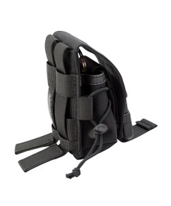 Подсумок Wartech GP-105 «Заря» под гранату, универсальный (черный)