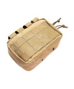 Подсумок Wartech UP-108 утилитарный горизонтальный, молния (койот)