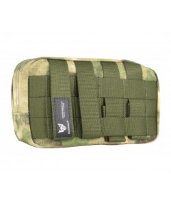 Подсумок Wartech UP-108 утилитарный горизонтальный, молния (мох ATFG)