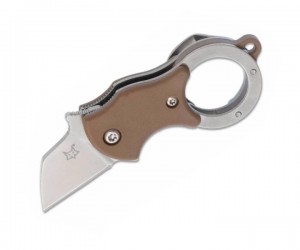Нож складной Fox MINI-TА, клинок 1.4116, коричневый, FFX-536СB