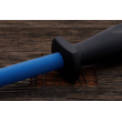 Мусат керамический для правки ножей Flugel 25 см, 360 грит (синий) - фото № 4