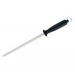 Мусат стальной для правки ножей Flugel 18 см (черная рукоять) - фото № 1