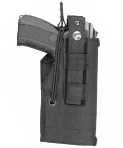 Кобура Wartech HP-101 пистолетная универсальная MOLLE (черный)