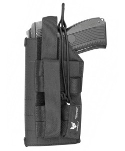 Кобура Wartech HP-101 пистолетная универсальная MOLLE (черный)