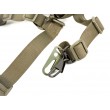 Ремень тактический Wartech TS-110 «Викинг» двухточечный с фастексом для сброса (олива) - фото № 4