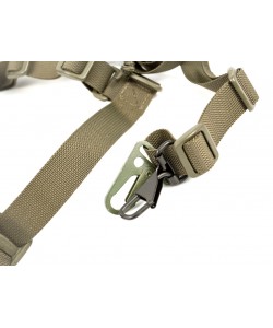 Ремень тактический Wartech TS-110 «Викинг» двухточечный с фастексом для сброса (олива)
