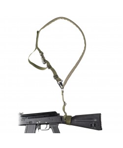 Ремень тактический Wartech TS-110 «Викинг» двухточечный с фастексом для сброса (мох ATFG)