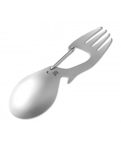 Карабин вилка-ложка Kershaw Ration, нержавеющая сталь, K1140