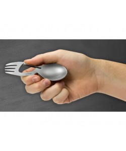 Карабин вилка-ложка Kershaw Ration, нержавеющая сталь, K1140