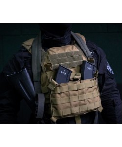 Разгрузочный жилет Wartech TV-110 для бронепластин ЛБС (олива)