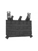 Передняя панель Wartech TV-122 MOLLE для жилета (черный)