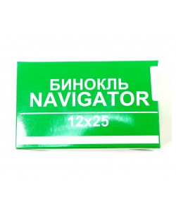 Бинокль Navigator 12x25 Roof (серебристый)