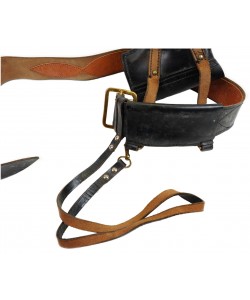 Ремень с кобурой ”двухшпеньковый”, ВМФ, кожа (оригинал СССР)