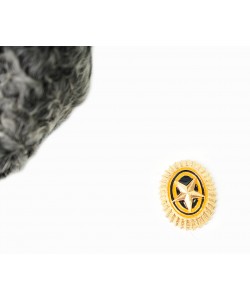 Берет каракулевый серый (для военнослужащих)