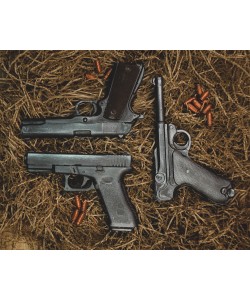 Сувенир из шоколада - пистолет Glock 17 W