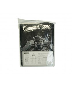 Футболка мужская черная Kalashnikov «03», 100% хлопок