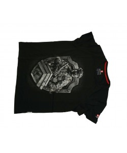 Футболка мужская черная Kalashnikov «03», 100% хлопок