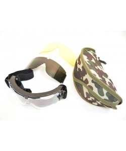 Очки защитные X800 Tactical Set, 3 сменные линзы (Green)