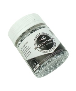 Шарики BB для пневматики Borner Silver (Premium) 4,5 мм (500 штук)