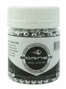 Шарики BB для пневматики Borner Silver (Premium) 4,5 мм (500 штук)