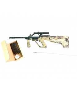 Страйкбольный автомат APS Steyr AUG-A1 Military Adj. Scope Highlander (KU902-HL)