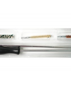 Набор для чистки Lucky View, шомпол, 3 ерша, кал. 6,35 мм