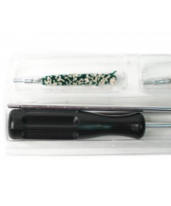 Набор для чистки Lucky View, шомпол, 3 ерша, кал. 6,35 мм