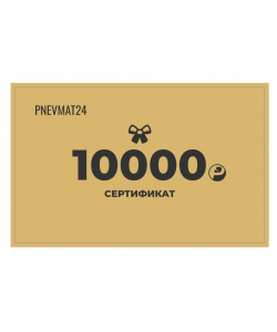 Подарочный сертификат на 10000 руб. в Pnevmat24