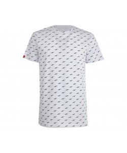 Футболка белая Kalashnikov «AK», 100% хлопок