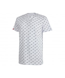 Футболка белая Kalashnikov «AK», 100% хлопок