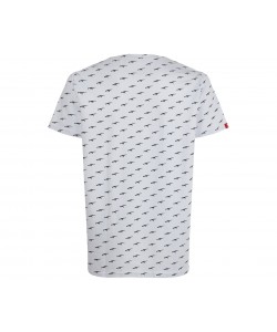 Футболка белая Kalashnikov «AK», 100% хлопок