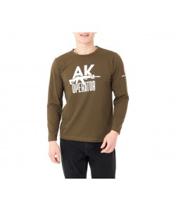 Футболка с длинным рукавом Kalashnikov «АК operator» (хаки)