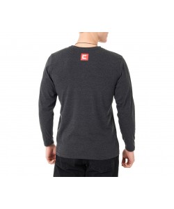 Футболка с длинным рукавом Kalashnikov «5,45» (темно-серая)