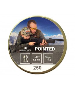 Пули для пневматики Borner Pointed 5,5 мм, 1,15 г (250 штук)