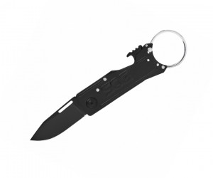 Нож-брелок SOG Keytron 4,6 см, черный, KT1003
