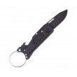 Складной нож-брелок SOG Keytron 4,6 см, черный, KT1003