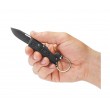 Складной нож-брелок SOG Keytron 4,6 см, черный, KT1003