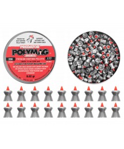 Пули JSB Predator Polymag Shorts 4,5 мм, 0,52 г (200 штук)