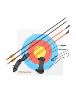 Детский рекурсивный лук Bowmaster «Горыныч» 7 кг, 106 см (синий)