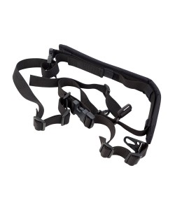 Ремень тактический Wartech TS-112 трехточечный универсальный (черный)