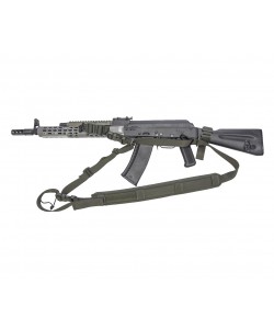 Ремень тактический Wartech TS-112 трехточечный универсальный (олива)